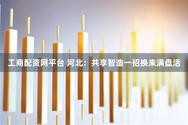 工商配资网平台 河北：共享智造一招换来满盘活